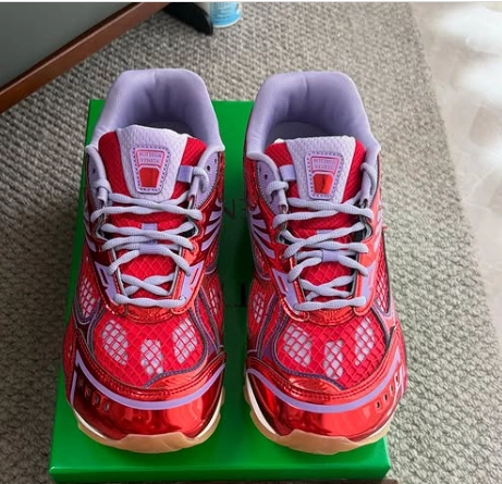 Bottega Veneta Orbit Silver Red 755915V2X405851 review 