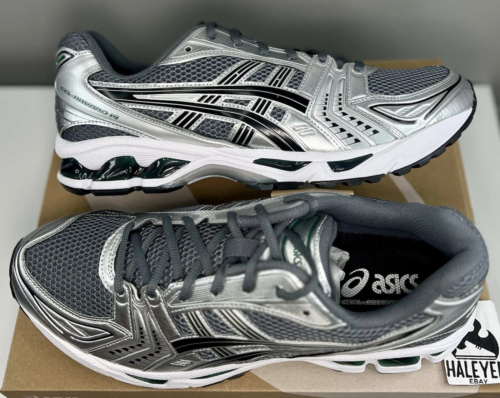 ASICS GEL-Kayano 14 Metropolis Jasper Green 1203A537-020 review Kim 01