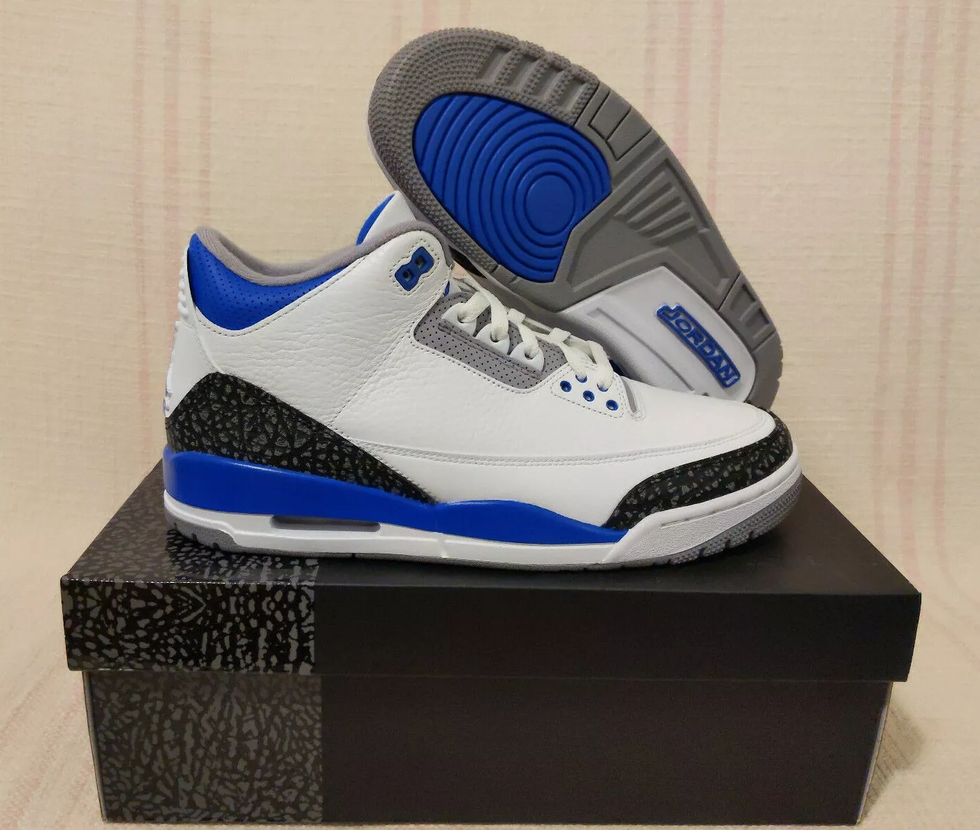 Air Jordan 3 Retro Racer Blue  CT8532-145 review Kelsey 00