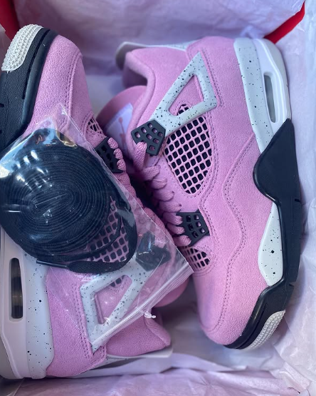 PK Batch Air Jordan 4 Retro 'Orchid' AQ9129-501 review Verne 00