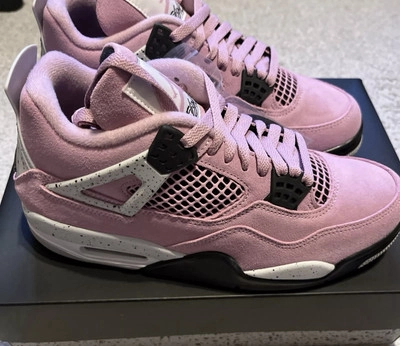 PK Batch Air Jordan 4 Retro 'Orchid' AQ9129-501 review 