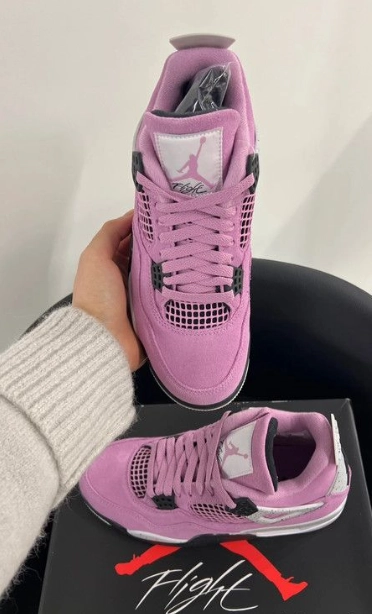PK Batch Air Jordan 4 Retro 'Orchid' AQ9129-501 review 