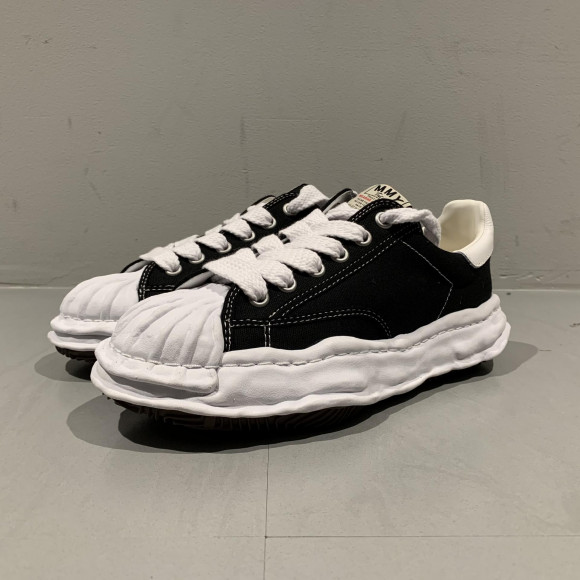 Maison Mihara Yasuhiro Blakey OG Sole Canvas Low Black No Logo  A06FW704 review Rein