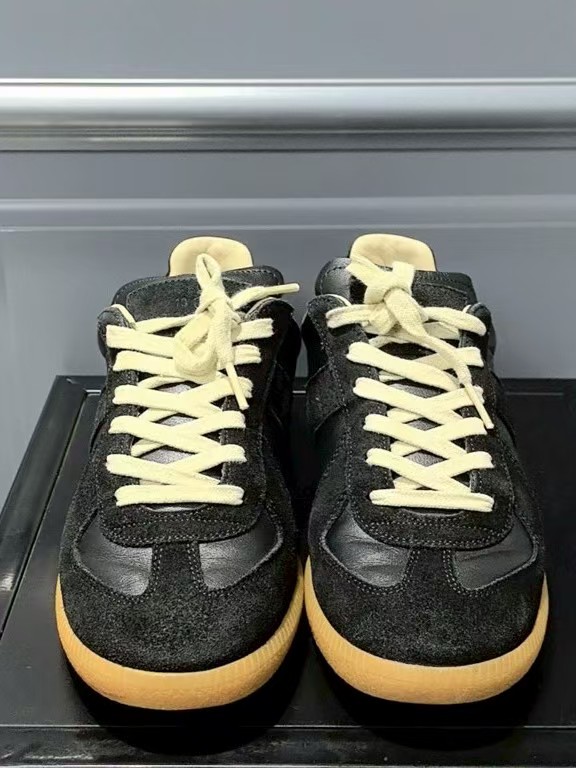 Maison Margiela Replica German Army Trainer (GATs) Black Gum S57WS0236P1897900 review Tony 01