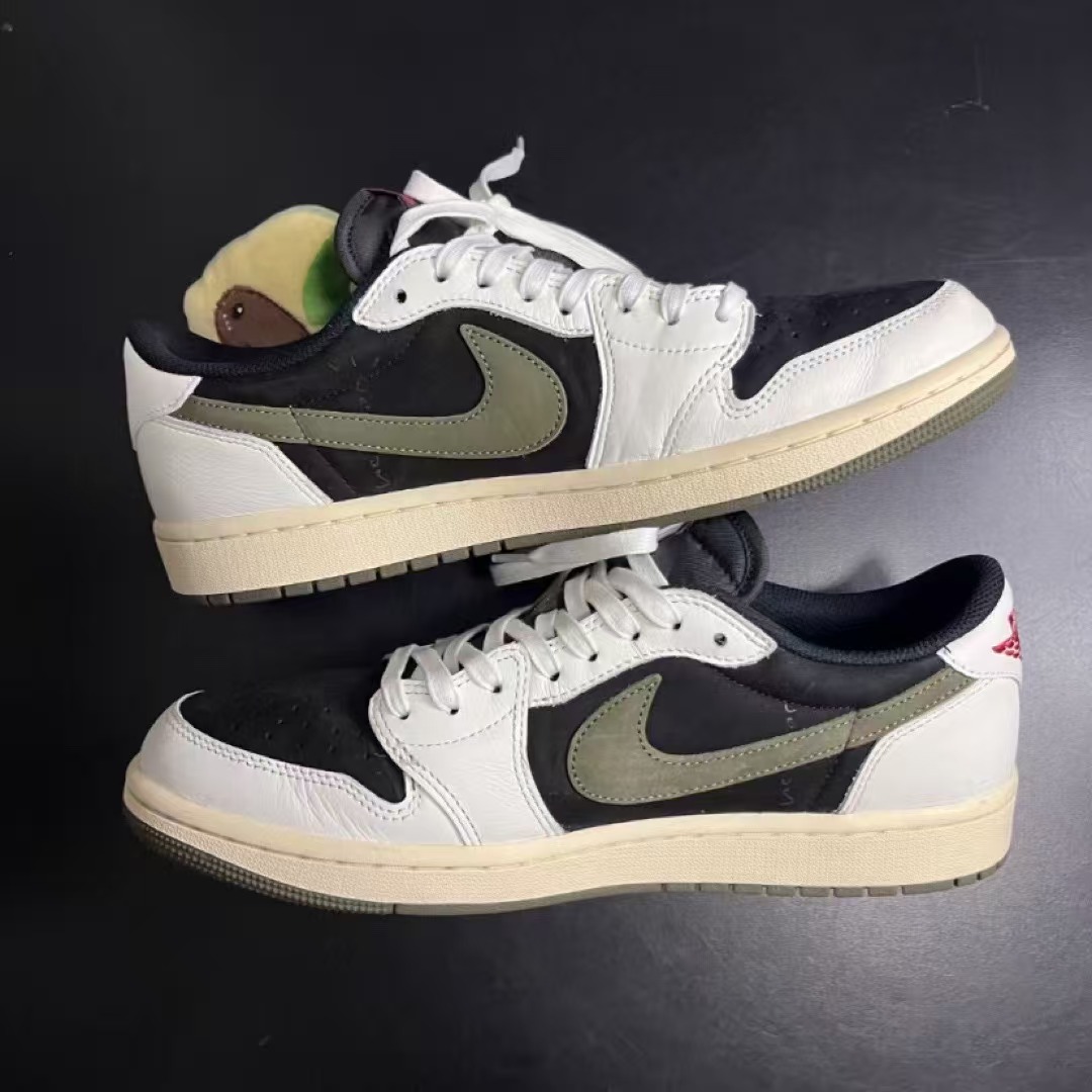 Air Jordan 1 Retro Low OG SP Travis Scott Olive (Women's) DZ4137-106  review Jack 00
