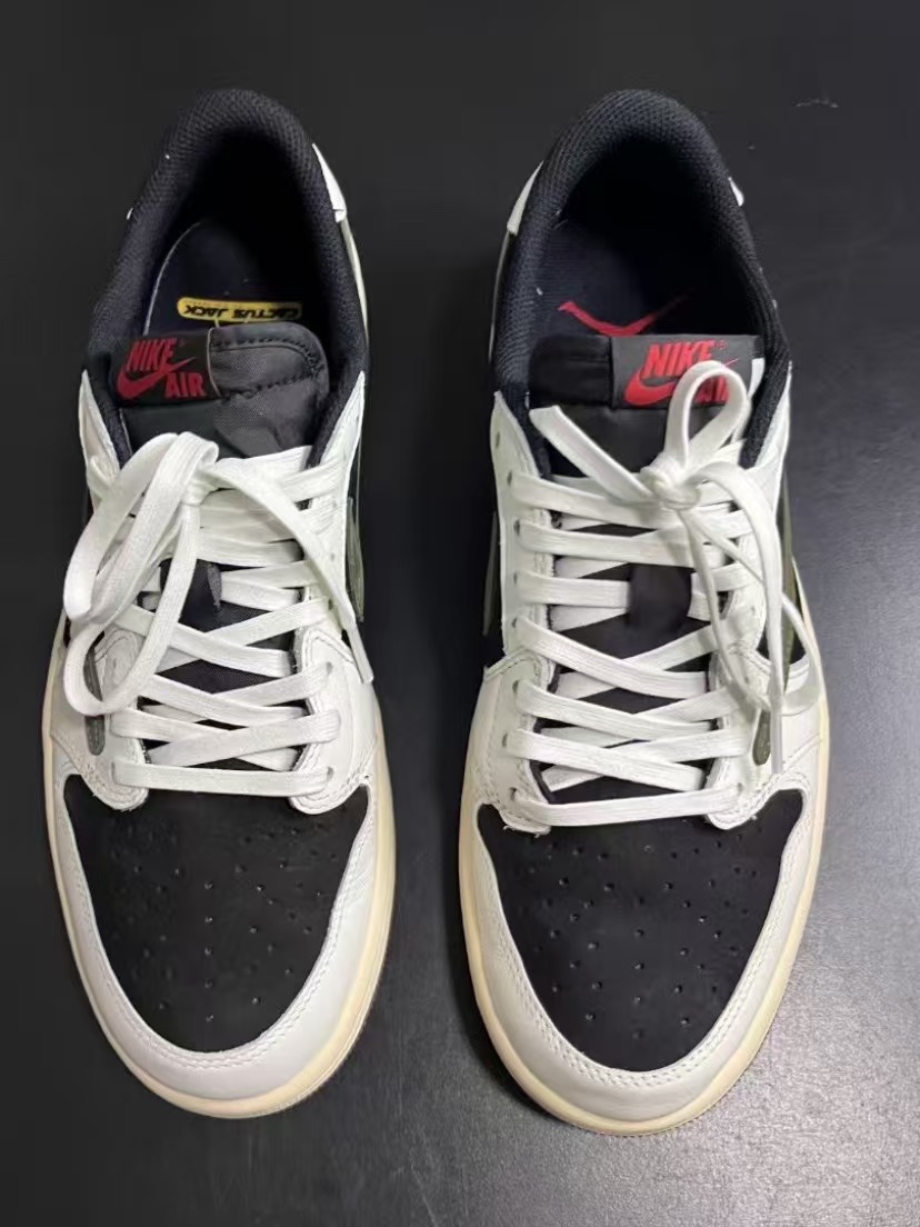 Air Jordan 1 Retro Low OG SP Travis Scott Olive (Women's) DZ4137-106  review Jack 01