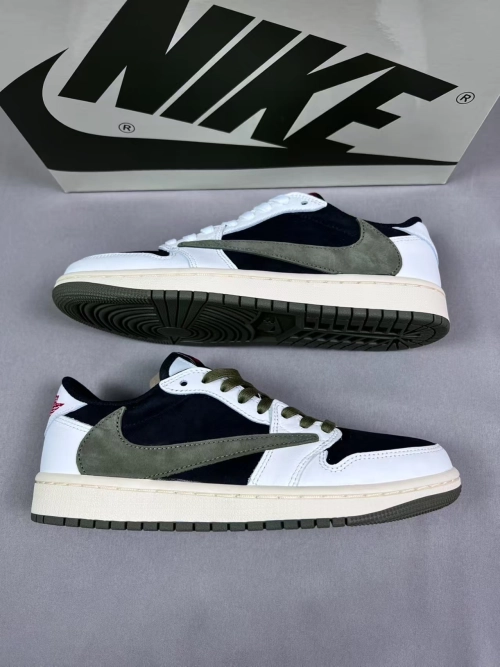 Air Jordan 1 Retro Low OG SP Travis Scott Olive (Women's) DZ4137-106  review 
