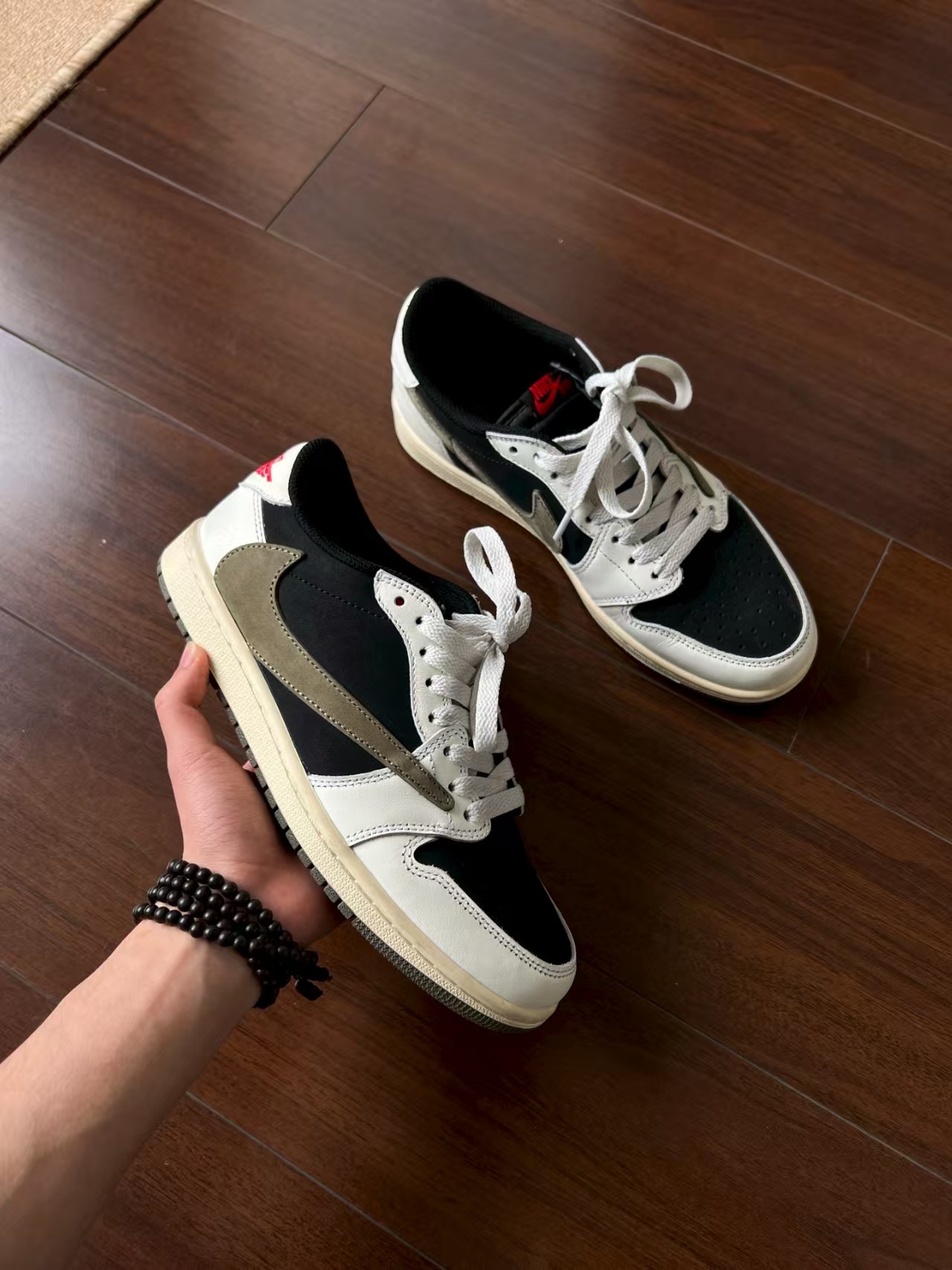 Air Jordan 1 Retro Low OG SP Travis Scott Olive (Women's) DZ4137-106  review Harry