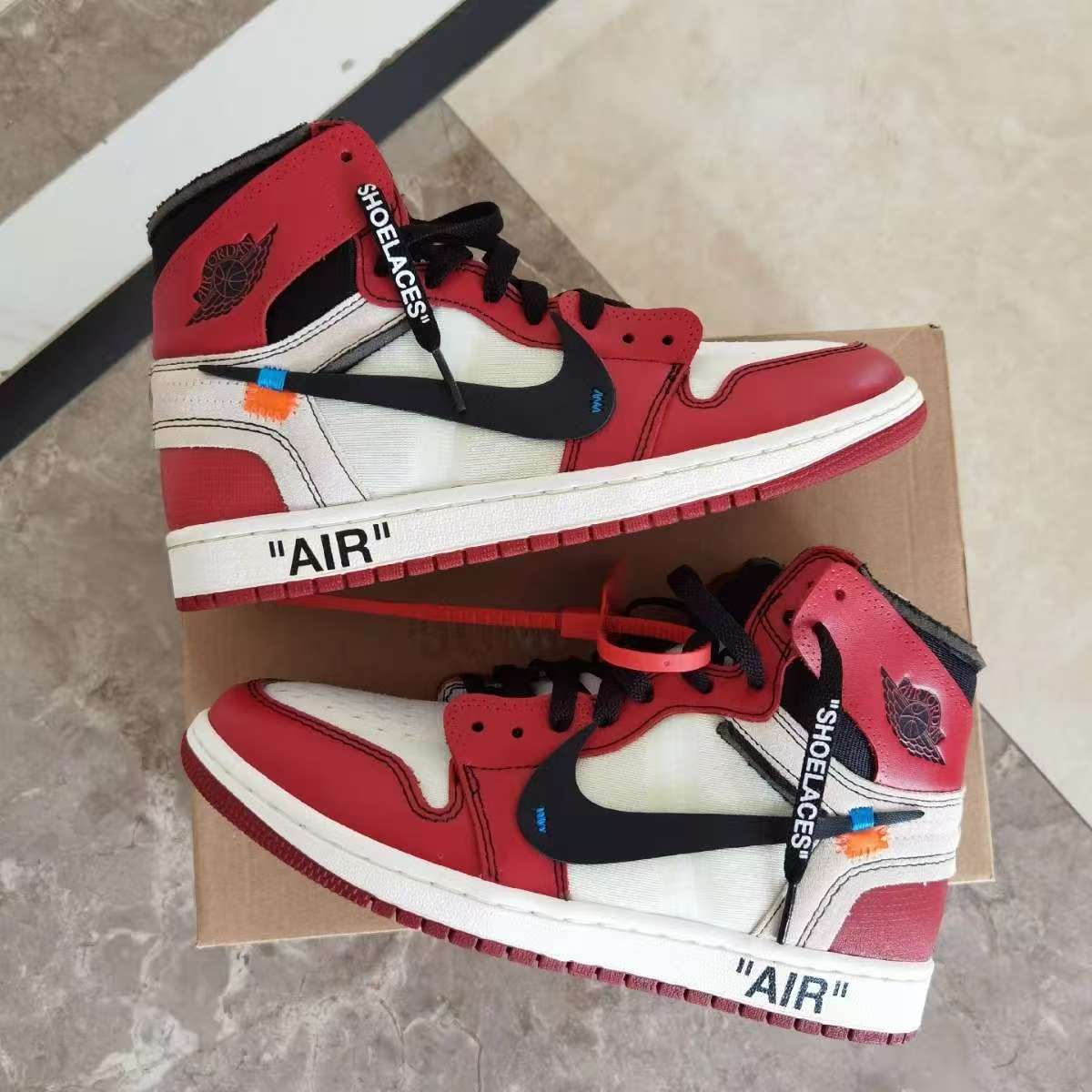 Air Jordan 1 Retro High Off-White Chicago AA3834-101 review Ivan 00