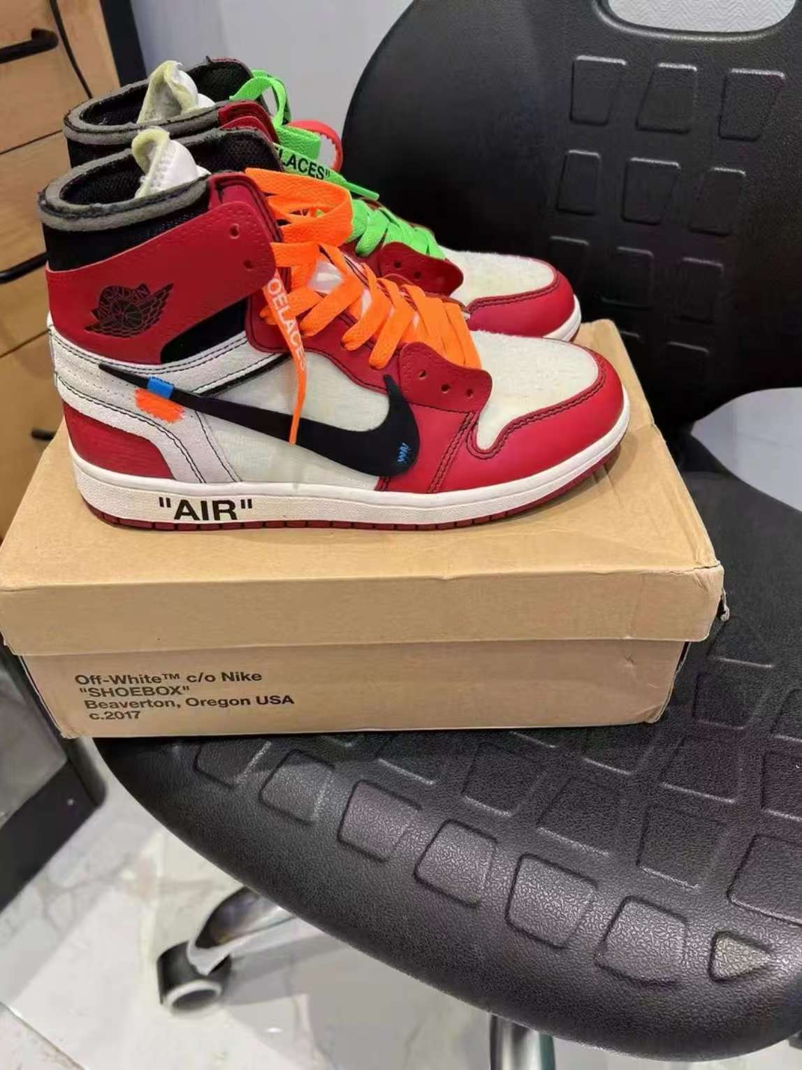Air Jordan 1 Retro High Off-White Chicago AA3834-101 review Harvie 00