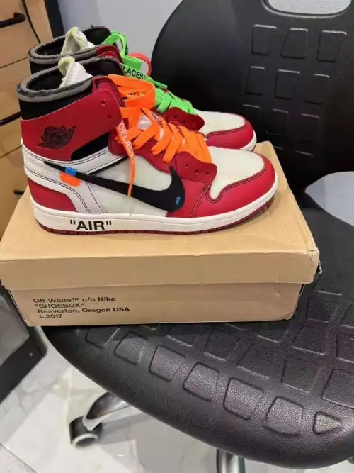 Air Jordan 1 Retro High Off-White Chicago AA3834-101 review 