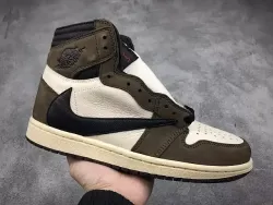  TOP Version Travis Scott x Air Jordan 1 High OG TS SP CD4487-100 review Francis 01