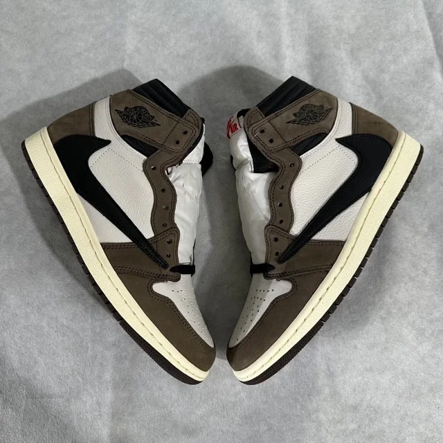  TOP Version Travis Scott x Air Jordan 1 High OG TS SP CD4487-100 review Francis 01