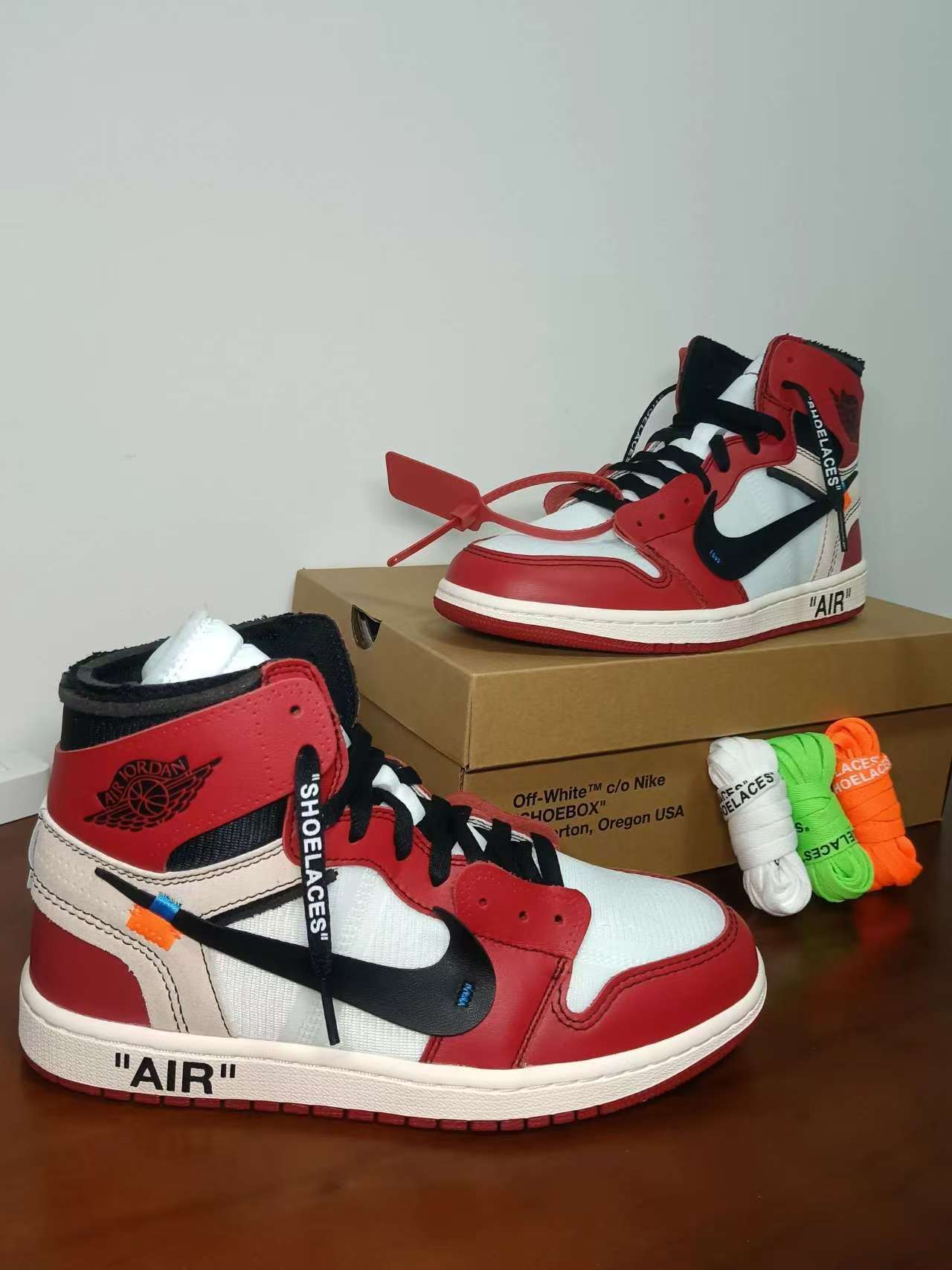 TOP Version OFF-WHITE x Air Jordan 1 High OG 10X Chicago AA3834-101 review Reginald 00