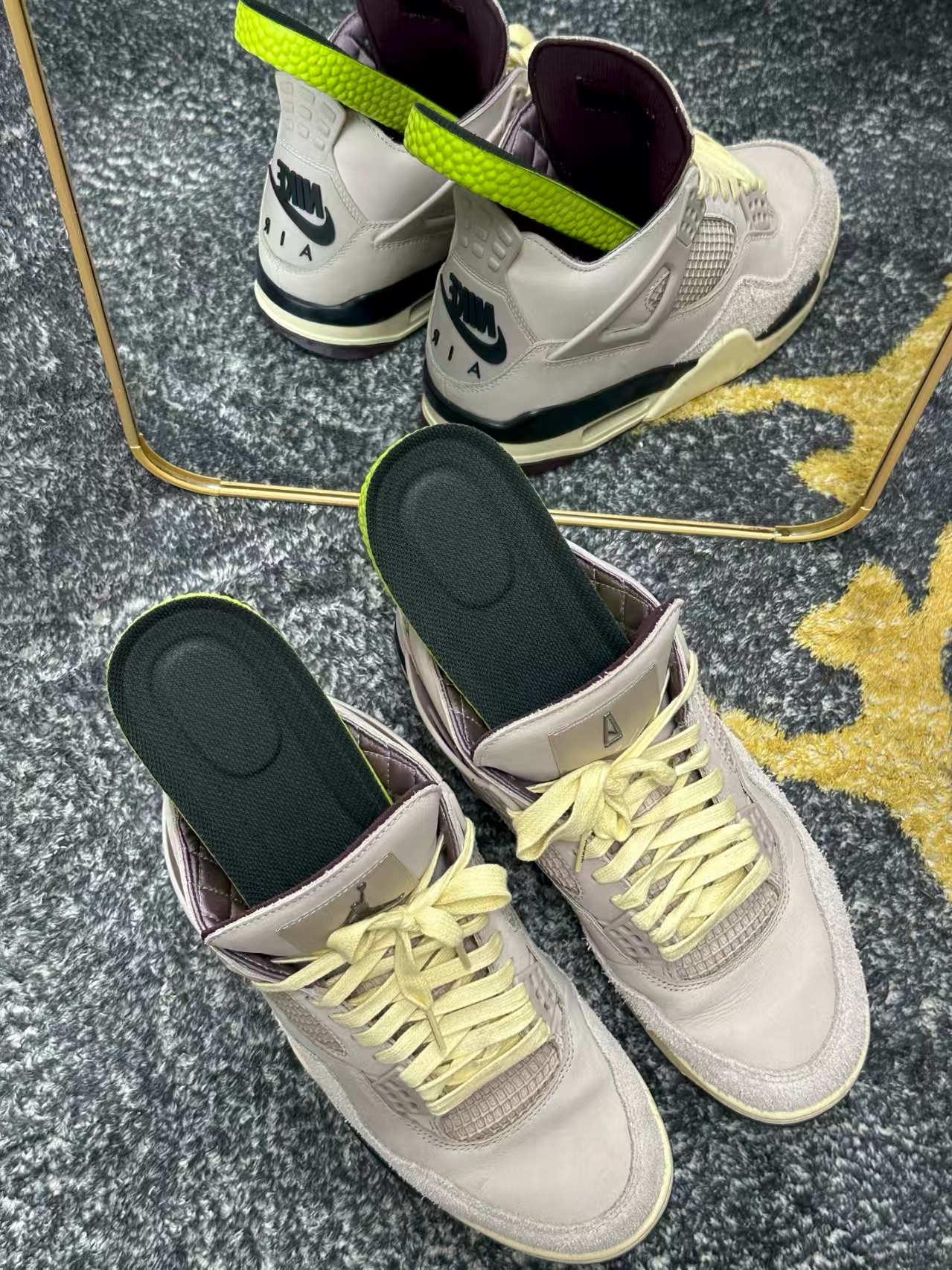 TOP Version A Ma Maniére x Wmns Air Jordan 4 Retro While You Were Sleeping FZ4810-200  review Toby