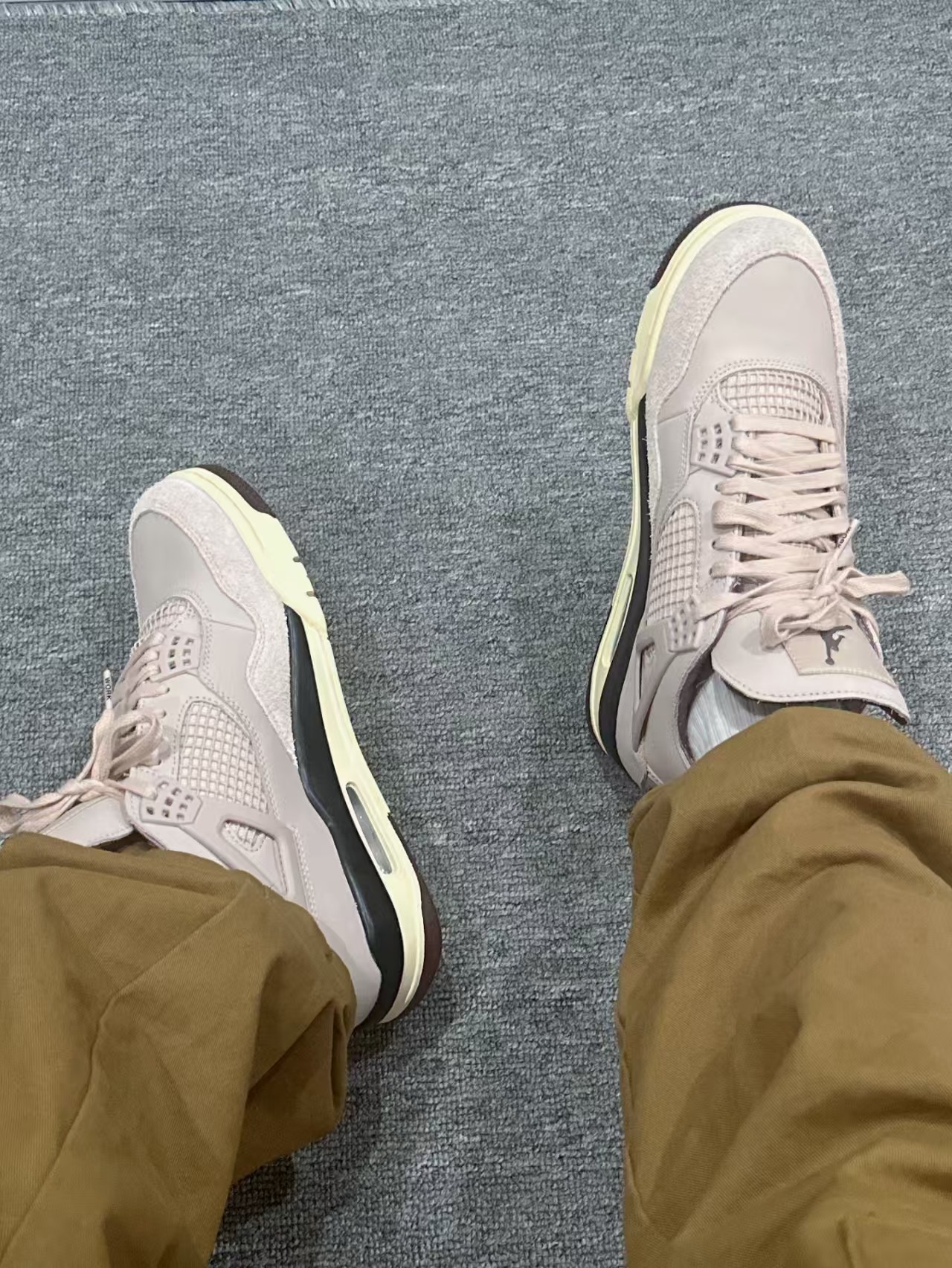 TOP Version A Ma Maniére x Wmns Air Jordan 4 Retro While You Were Sleeping FZ4810-200  review Silvester 01