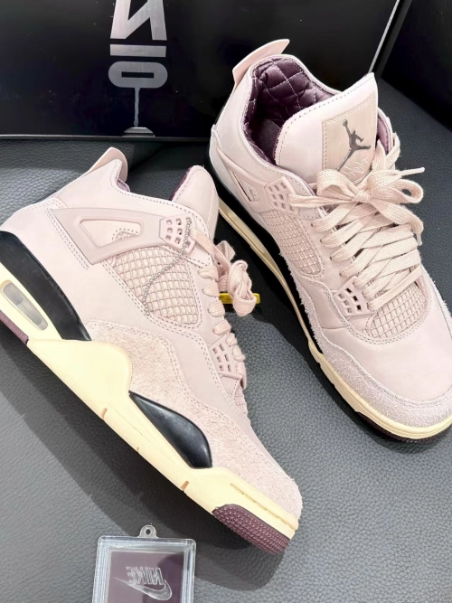 TOP Version A Ma Maniére x Wmns Air Jordan 4 Retro While You Were Sleeping FZ4810-200  review 