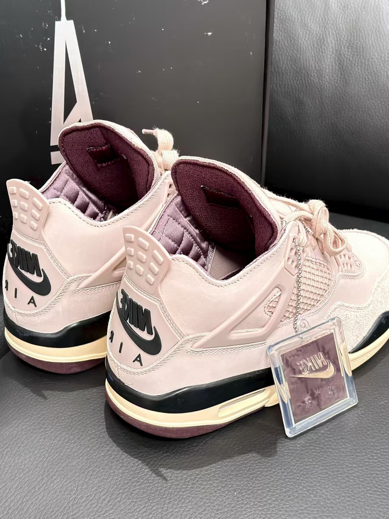 TOP Version A Ma Maniére x Wmns Air Jordan 4 Retro While You Were Sleeping FZ4810-200  review Theobald 01