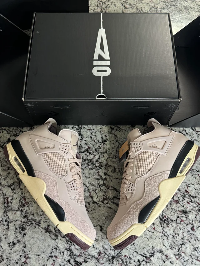 TOP Version A Ma Maniére x Wmns Air Jordan 4 Retro While You Were Sleeping FZ4810-200  review George