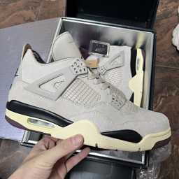 TOP Version A Ma Maniére x Wmns Air Jordan 4 Retro While You Were Sleeping FZ4810-200  review Hale