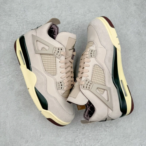 TOP Version A Ma Maniére x Wmns Air Jordan 4 Retro While You Were Sleeping FZ4810-200  review 