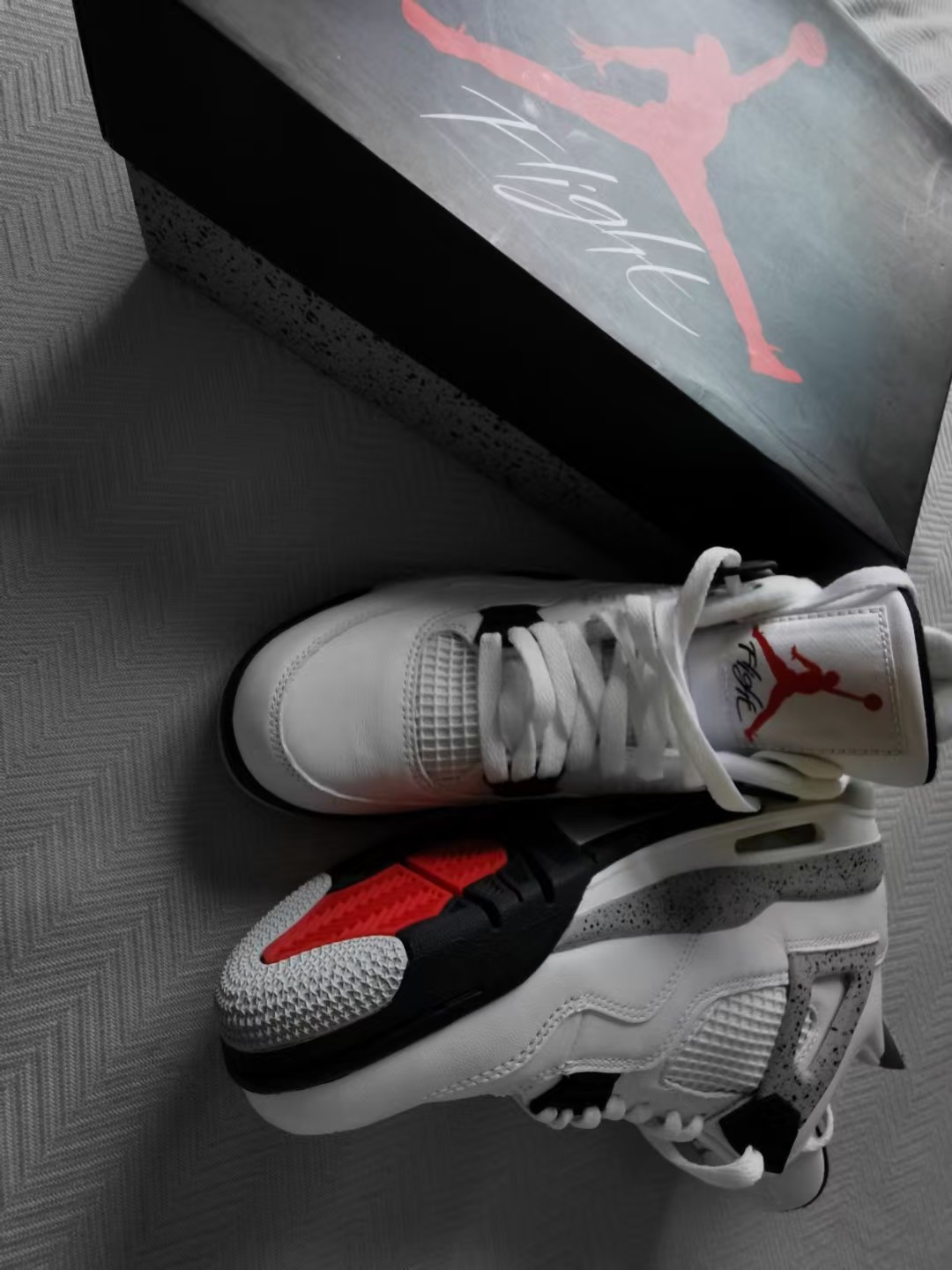 TOP Version Air Jordan 4 Retro OG White Cement FV5029-100 review Isidore