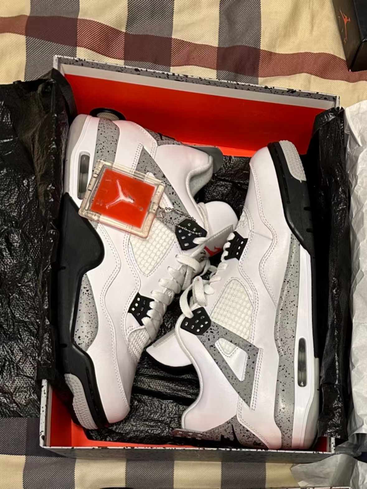 TOP Version Air Jordan 4 Retro OG White Cement FV5029-100 review Ferdinand