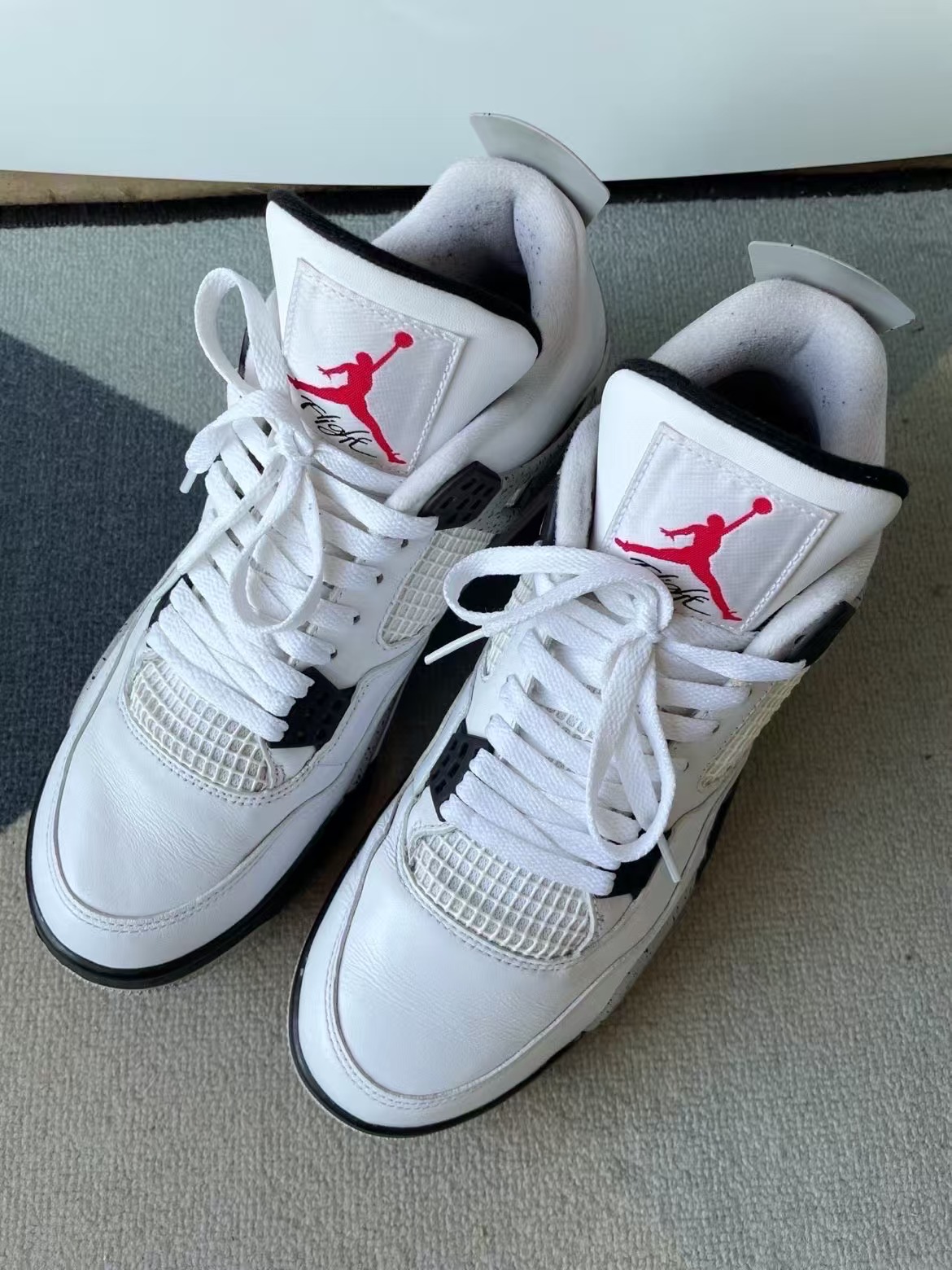 TOP Version Air Jordan 4 Retro OG White Cement FV5029-100 review Calvin 01