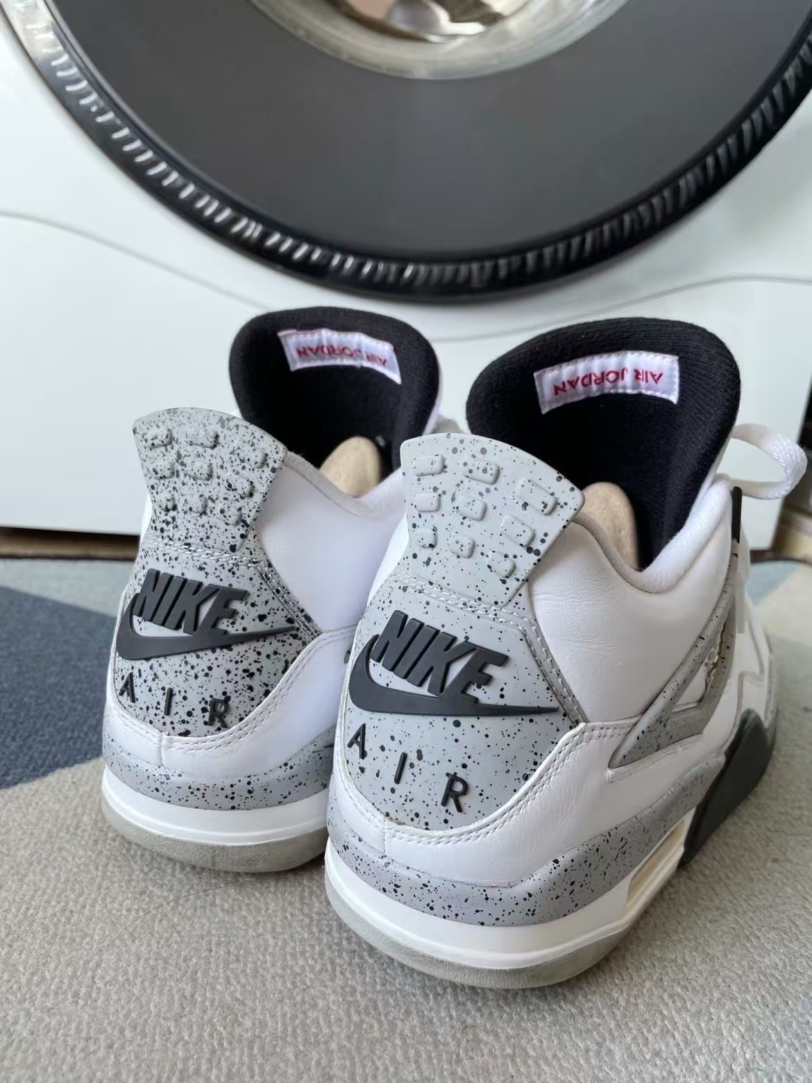 TOP Version Air Jordan 4 Retro OG White Cement FV5029-100 review Calvin 03