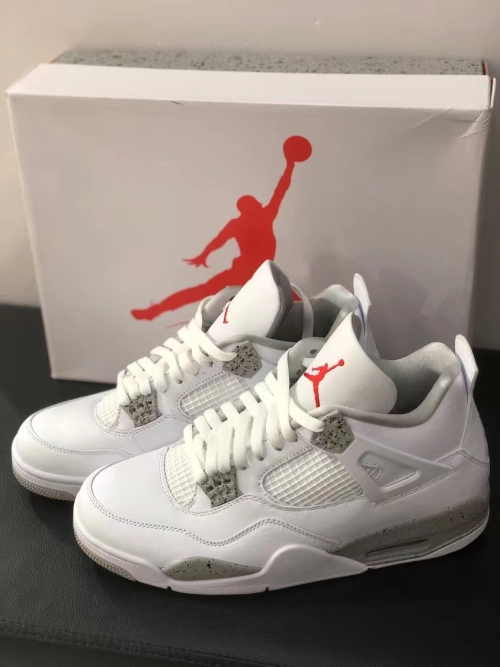 TOP Version Air Jordan 4 Retro White Oreo CT8527-100 review 