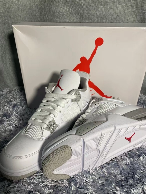 TOP Version Air Jordan 4 Retro White Oreo CT8527-100 review 