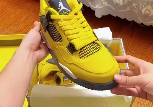 TOP Version Air Jordan 4 Retro LS Lightning CT8527-700  review 