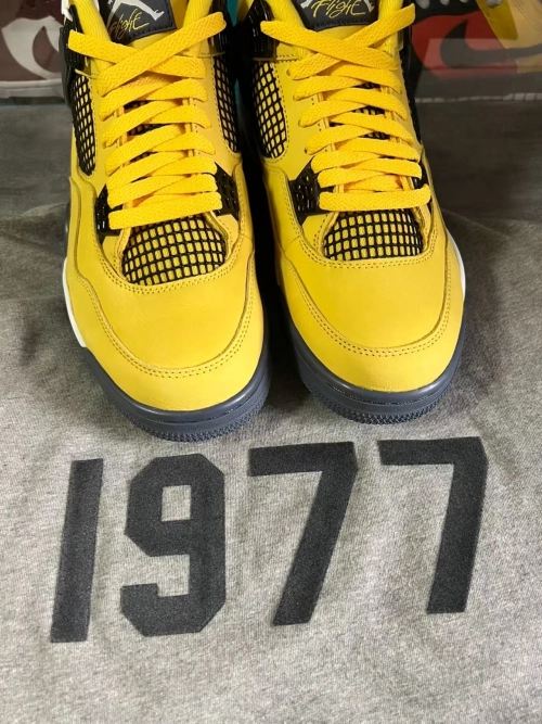 TOP Version Air Jordan 4 Retro LS Lightning CT8527-700  review 