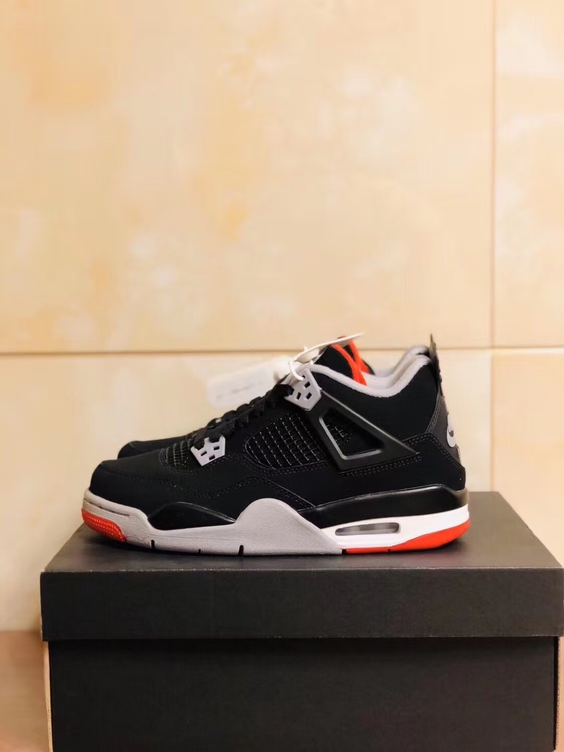 TOP Version Air Jordan 4 Retro Bred 308497-060 review Giles 00