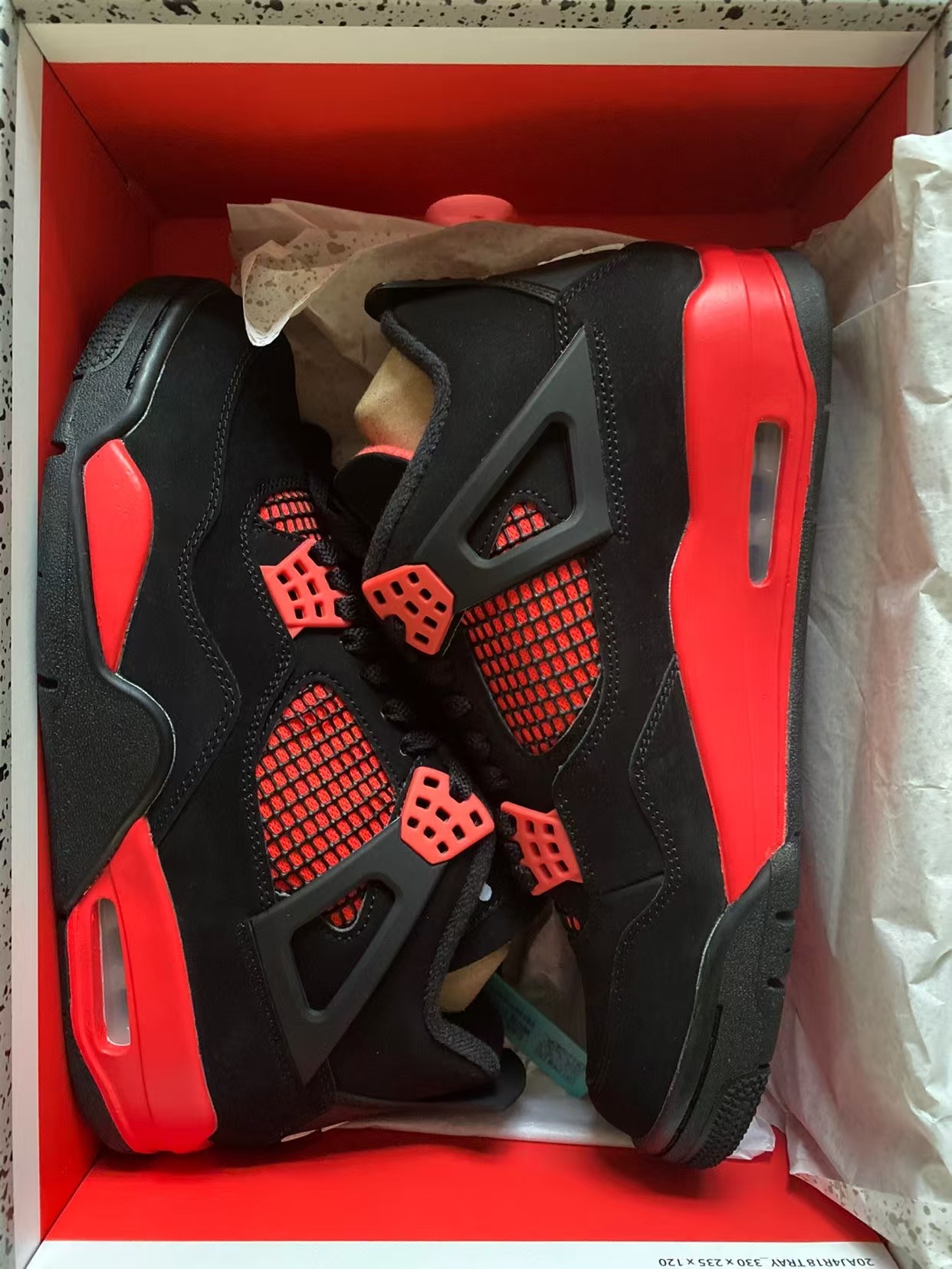 TOP Version Air Jordan 4 Retro Red Thunder CT8527-016  review Joyce 02