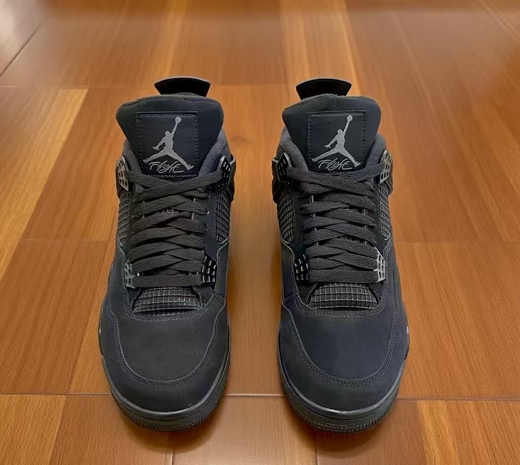 【FLASH SALE】TOP Version Air Jordan 4 Retro Black Cat CU1110-010 review Kyle 01
