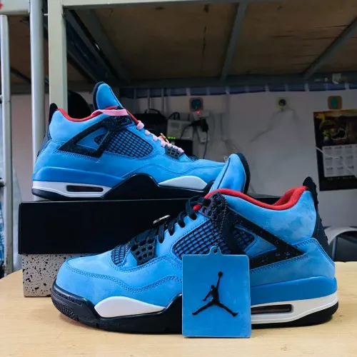TOP Version Air Jordan 4 Retro Houston Oilers 308497-406 review 