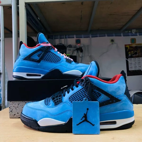 TOP Version Air Jordan 4 Retro Houston Oilers 308497-406 review 