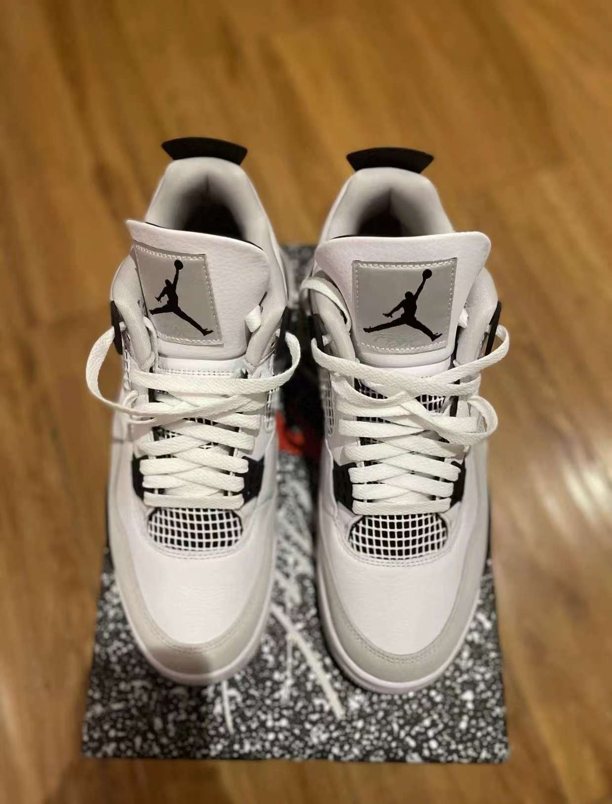 TOP Version  Air Jordan 4 Retro Military Black DH6927-111 review Edgar 01