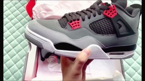 TOP Version Air Jordan 4 Red Glow Infrared DH6927-061  review 