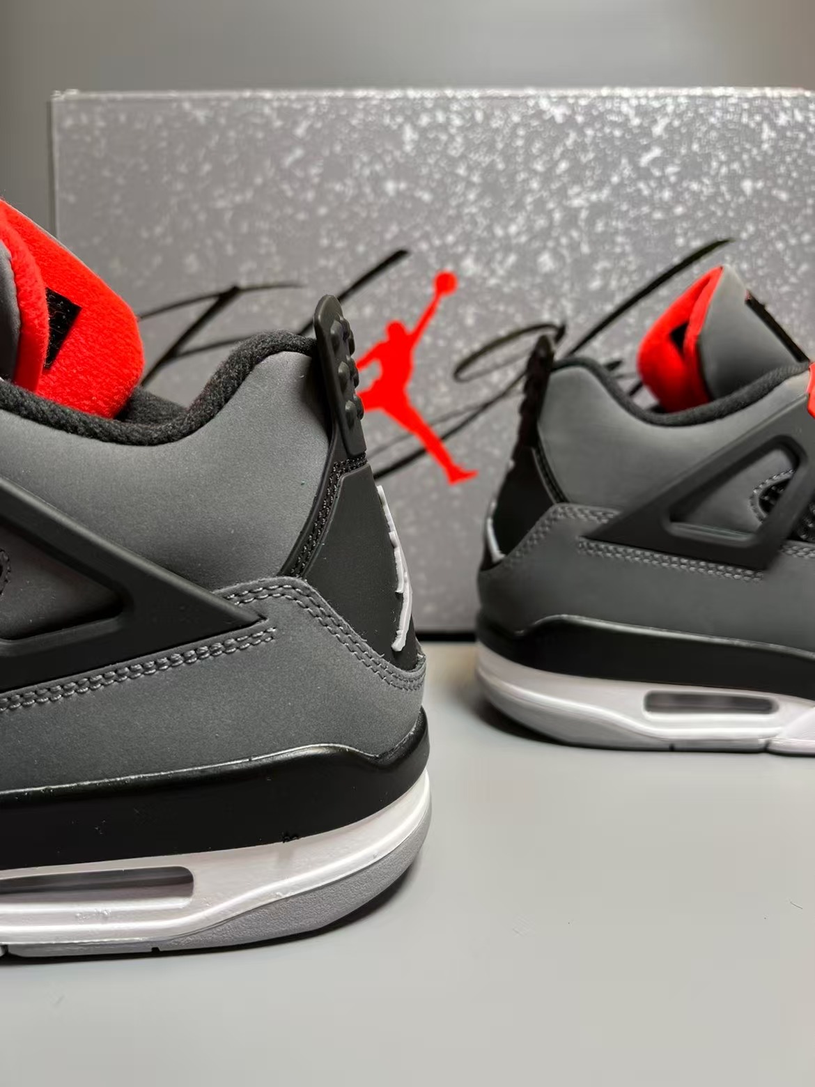 TOP Version Air Jordan 4 Red Glow Infrared DH6927-061  review Ferdinand 01