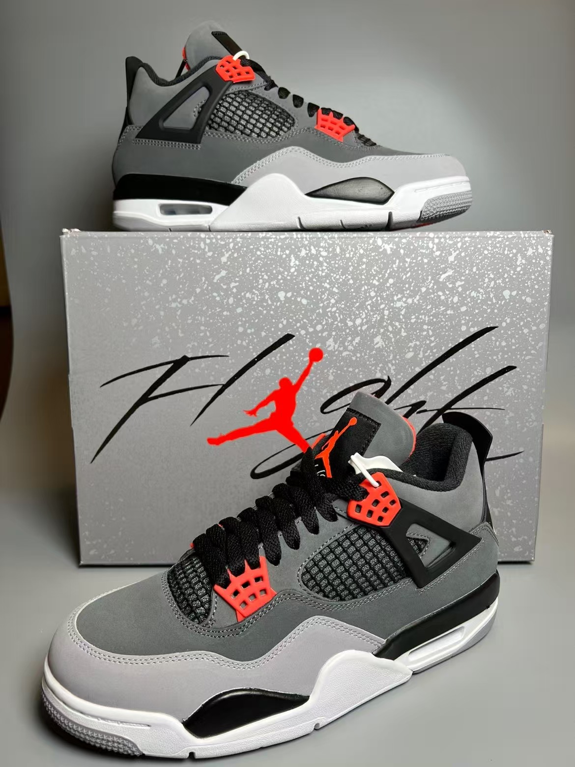 TOP Version Air Jordan 4 Red Glow Infrared DH6927-061  review Ferdinand 00