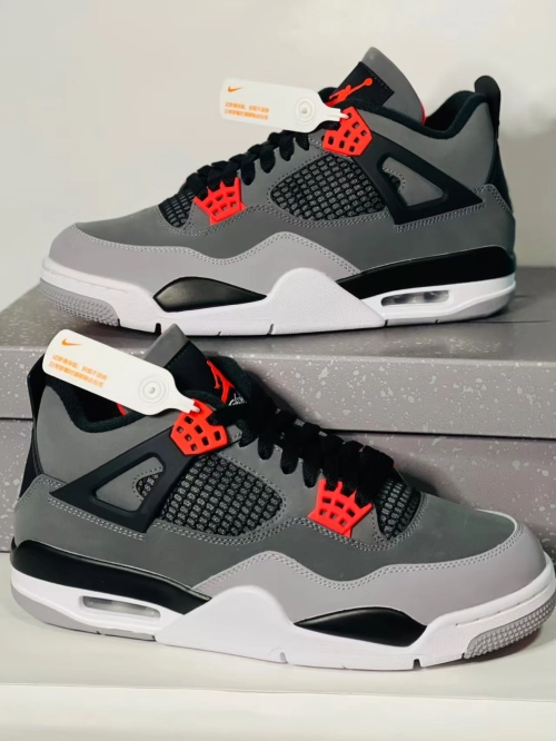 TOP Version Air Jordan 4 Red Glow Infrared DH6927-061  review 
