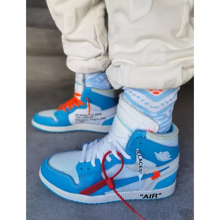 TOP Version Off White x Air Jordan 1 UNC AQ0818-148 review Eldred