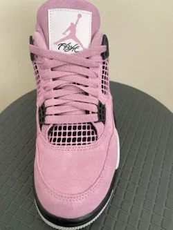 TOP Version Air Jordan 4 Orchid AQ9129-501  review Gilbert 01