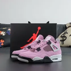 TOP Version Air Jordan 4 Orchid AQ9129-501  review 