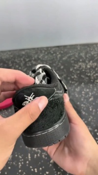 TOP Version Travis Scott x Air Jordan 1 Low OG SP Black Phantom DM7866-001 review Nestor
