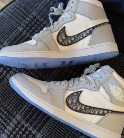 Dior x Air Jordan 1 High OG  CN8607-002 [Top Version] review 