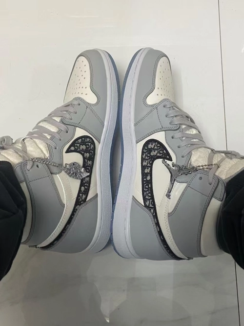 Dior x Air Jordan 1 High OG  CN8607-002 [Top Version] review 