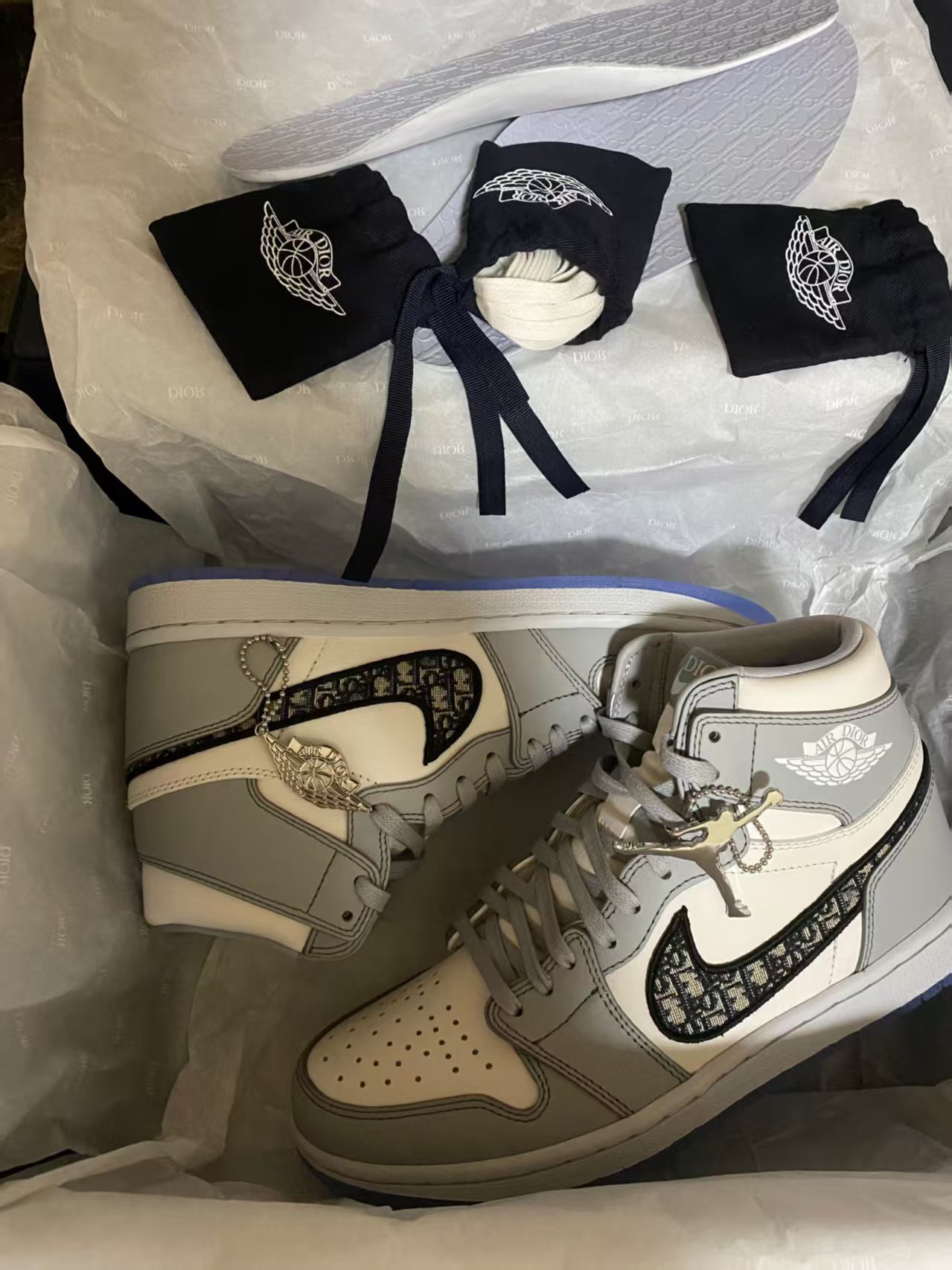 Dior x Air Jordan 1 High OG  CN8607-002 [Top Version] review Scott